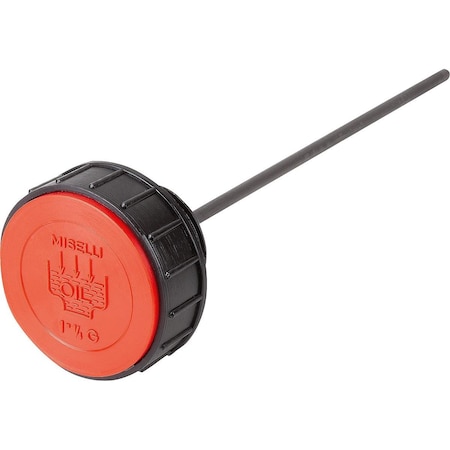 Kipp Vent Screw With Air Filter D1=G 1 1/2, Form:B Thermoplastic, W. Dipstick, D=63 K0465.263112